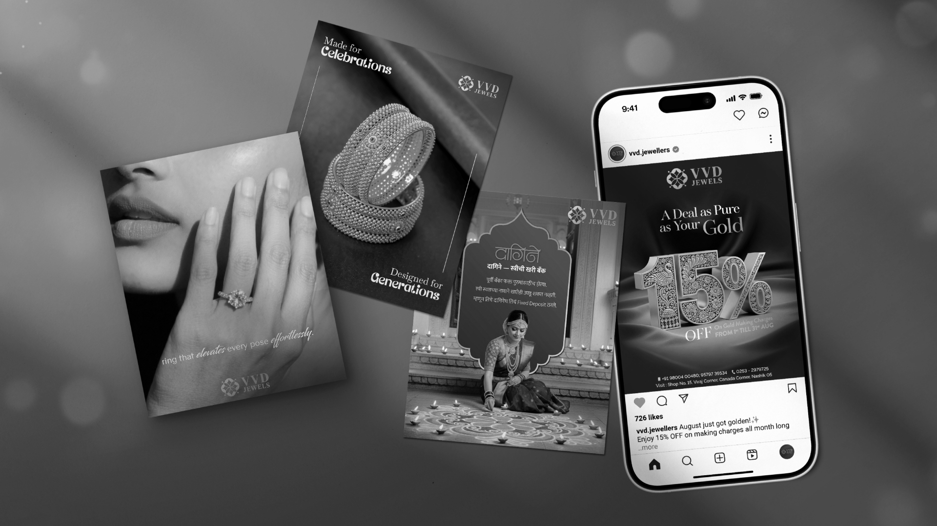VVD Jewels brand work